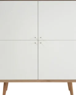 Home affaire Highboard »Merle« Scandi Design, Breite 107 cm