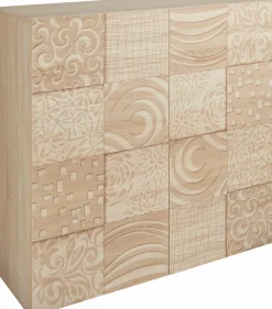Home affaire Highboard »Miro« Breite 121 cm mit dekorativem Siebdruck