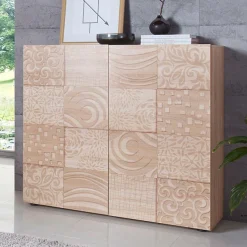 Home affaire Highboard »Miro« Breite 121 cm mit dekorativem Siebdruck