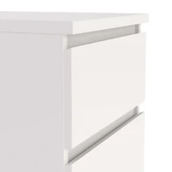 Home affaire Highboard »Naia, Hochkommode, 5 Schubladen, Aufbewahrung, grifflose Front« Modern, skandinavisches Design, Schmal, in mehrere Farben