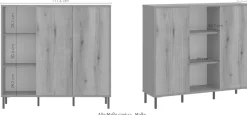 Home affaire Highboard »Pozzi« Höhe ca.105 cm