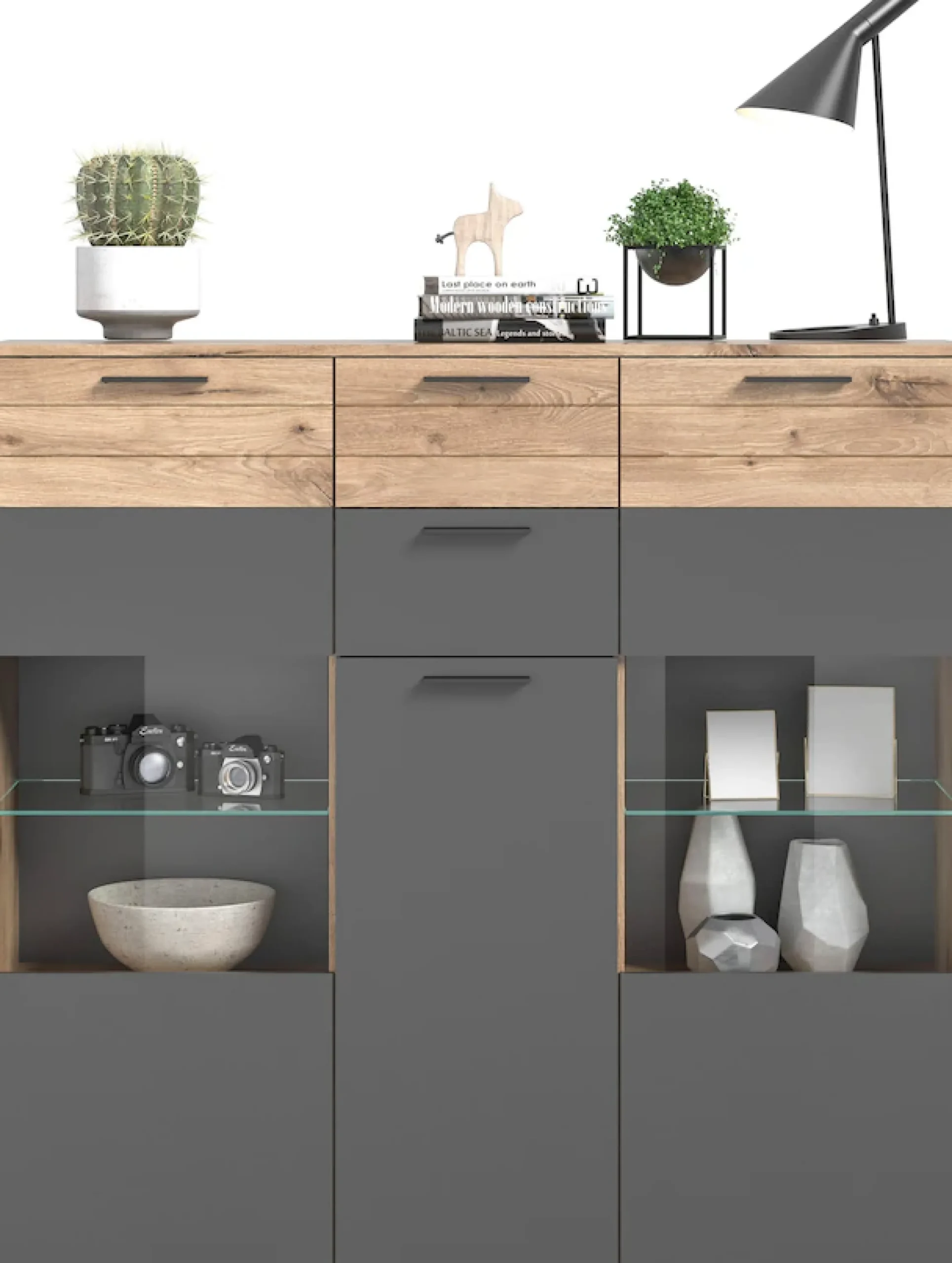 Home affaire Highboard »Riga« Breite 40 cm