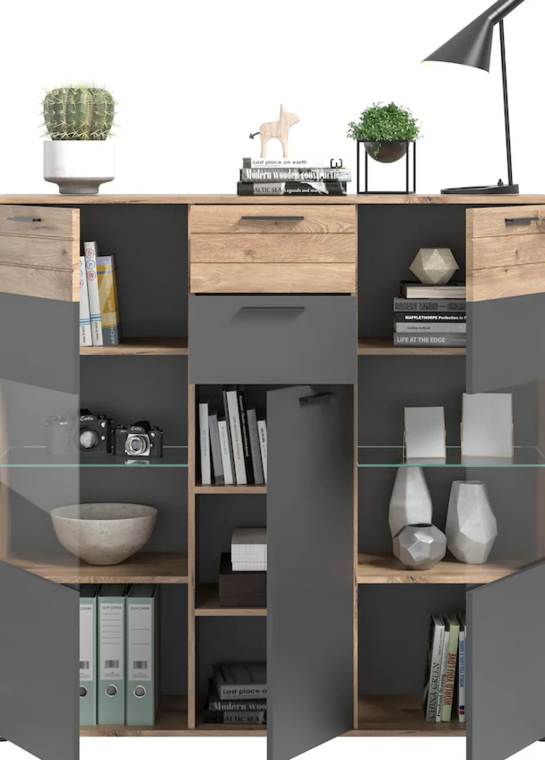 Home affaire Highboard »Riga« Breite 40 cm