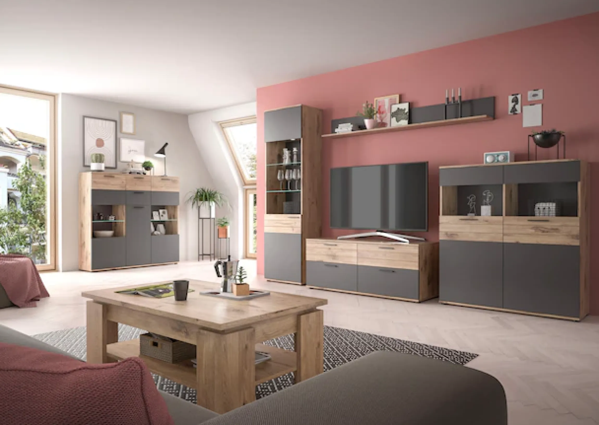 Home affaire Highboard »Riga« Breite 40 cm