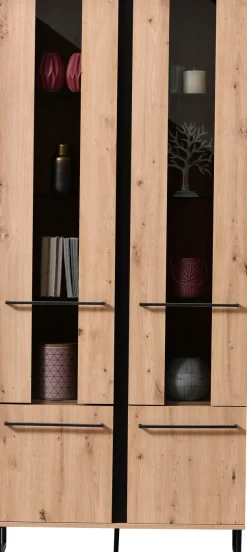 Home affaire Highboard »Sardinia« Vitrine, Breite 84cm