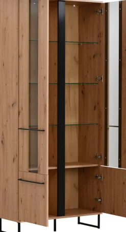 Home affaire Highboard »Sardinia« Vitrine, Breite 84cm