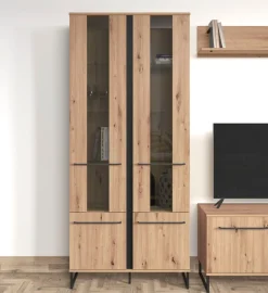 Home affaire Highboard »Sardinia« Vitrine, Breite 84cm
