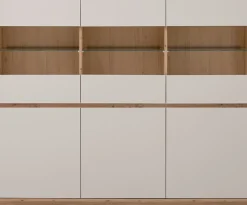 Home affaire Highboard »Sonora, moderner Schrank, Stauraumelement in Eiche Artisan, Kommode« filigrane Rahmenoptik, ausreichend Stauraum, vielseitig einsetzbar