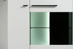 Home affaire Highboard »Trentino« Vitrine, Soft-Close-Funktion, Hochglanzfronten, Breite 87 cm