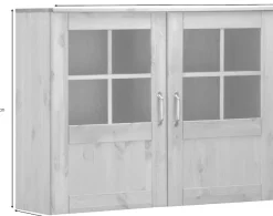 Home affaire Hängeschrank »Alby« Breite 100 cm , 2 Türen