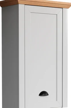 Home affaire Hängeschrank Badschrank mit Muschelgriff im Landhaus-Look - (B/T/H) 46/24/73 cm