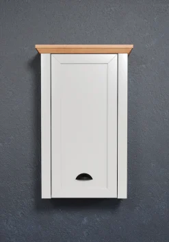 Home affaire Hängeschrank Badschrank mit Muschelgriff im Landhaus-Look - (B/T/H) 46/24/73 cm
