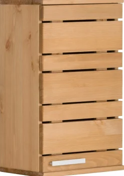 Home affaire Hängeschrank »JOSIE« Breite 30 cm, aus Massivholz, verstellbarer Einlegeboden, Metallgriff