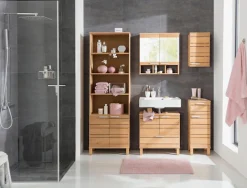 Home affaire Hängeschrank »JOSIE« Breite 30 cm, aus Massivholz, verstellbarer Einlegeboden, Metallgriff