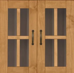Home affaire Hängeschrank »Rodby« FSC®-zertifiziertes Massivholz, Griffe Metall, Breite 60cm, Höhe 60cm