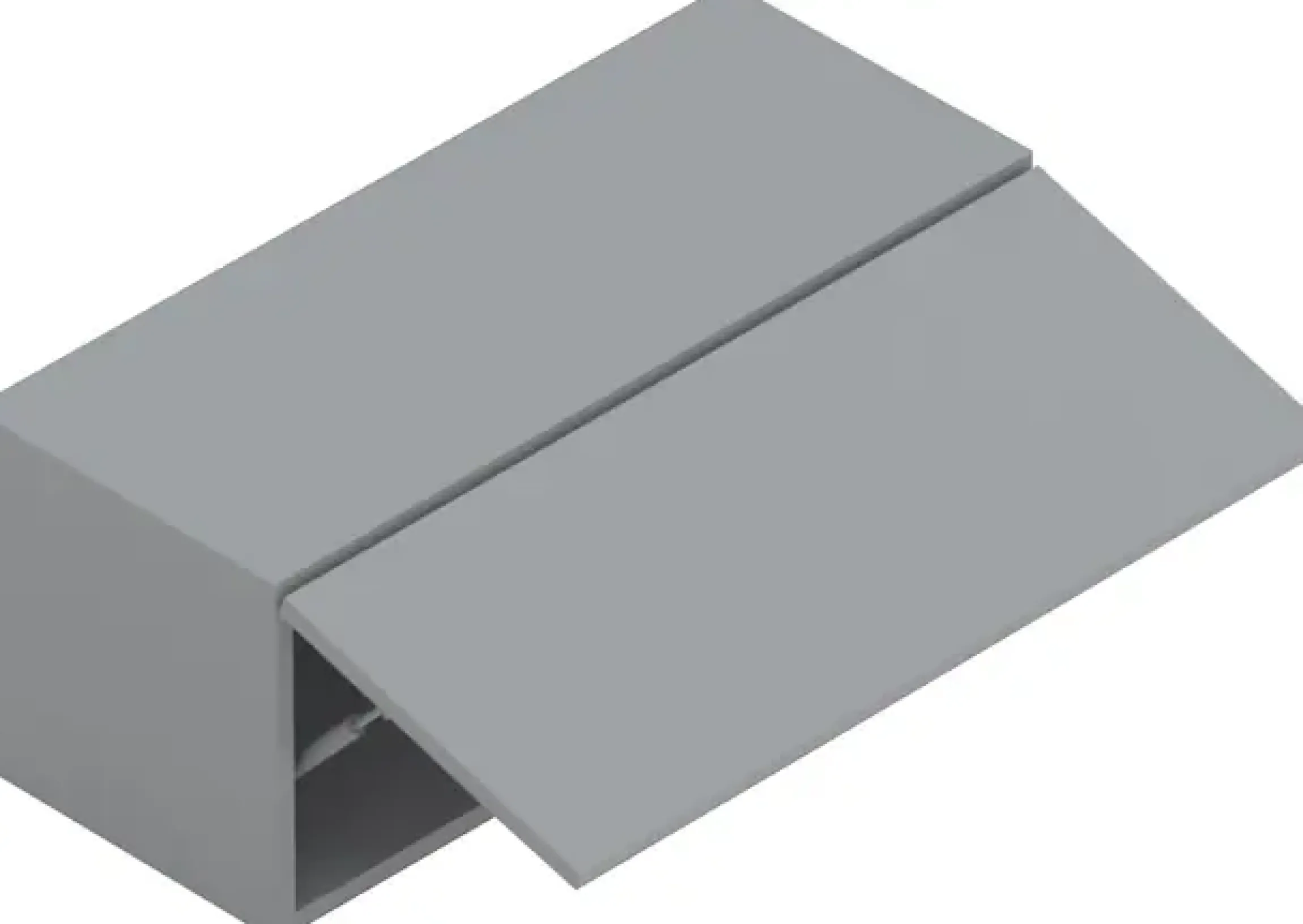 Home affaire Hängevitrine »Infinity Breite 69 cm, Höhe 29 cm, Hängeschrank mit 1 Klappe,« Wandschrank waagerecht zu hängen, verschiedene Farben