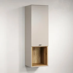 Home affaire Hängevitrine »San Pedro« 1 Stk. tlg. Hängeschrank, 1 Tür, 1 Fach & Soft-Close - (B/T/H) 40/37/130 cm