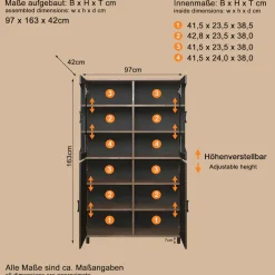 Home affaire Hochkommode »Fusion« 1 Stk. tlg. Vitrine mit besonderem Kreismuster - Hochzeitsschrank in Vintageoptik