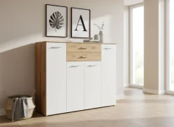 Home affaire Hochkommode »Prato« mit 2 Schubkasten