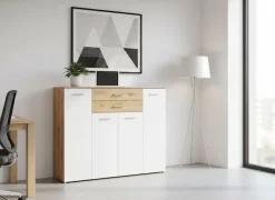 Home affaire Hochkommode »Prato« mit 2 Schubkasten