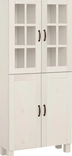 Home affaire Hochschrank »Rodby« FSC®-zertifiziertes Massivholz, Breite 75cm, Höhe 170cm