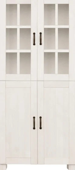 Home affaire Hochschrank »Rodby« FSC®-zertifiziertes Massivholz, Breite 75cm, Höhe 170cm