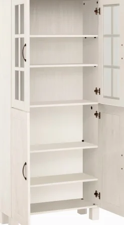 Home affaire Hochschrank »Rodby« FSC®-zertifiziertes Massivholz, Breite 75cm, Höhe 170cm