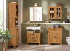 Home affaire Hochschrank »Rodby« FSC®-zertifiziertes Massivholz, Breite 33cm, Höhe 180cm