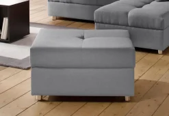 Home affaire Hocker »Italia, B: 78 cm« mit Federkern