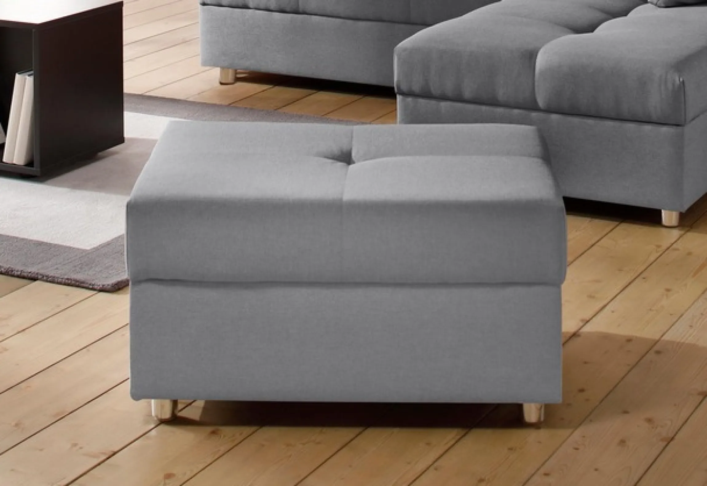 Home affaire Hocker »Italia, B: 78 cm« mit Federkern