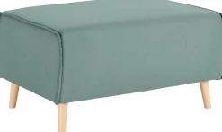 Home affaire Hocker »Janek« mit Keder in scandinavischem Design