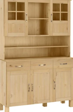 Home affaire Küchenbuffet »Alby« Breite 125 cm, 2 Glastüren, 2 Schubladen