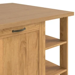 Home affaire Kücheninsel »Teramo« Breite 130 cm,4 Türen, 3 offene Fächer