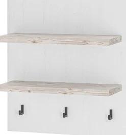 Home affaire Küchenregal »Florenz, Wandboard in Pinie Weiß, Hängeregal, Wandregal« im Landhausstil, Breite 60 cm, 28 mm starker Ablageboden