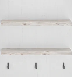 Home affaire Küchenregal »Florenz, Wandboard in Pinie Weiß, Hängeregal, Wandregal« im Landhausstil, Breite 60 cm, 28 mm starker Ablageboden
