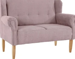Home affaire Küchensofa »Moro Couch mit Federkern, bequem, Breite 142cm« in verschiedenen Stoffen und Farben