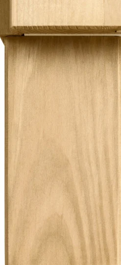 Home affaire Küchenzeile »Alby« Breite 325 cm, aus Kiefer massiv, ohne E-Geräte