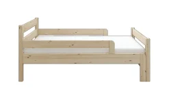 Home affaire Kinderbett »Wenke,ausziehbar von 140 bis 200 cm, FSC®« 90cm Breite, 140-200cm Liegefläche,massive Kiefer, mit Lattenrost, zeitlose Optik,Rausfallschutz