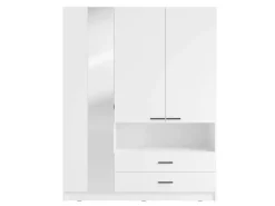 Home affaire Kleiderschrank »LAREDO Wäscheschrank komplette Innenausstattung, Maße 158,3/200,5/55cm« Garderobe mit offenem Fach, 3 Türen und 2 Schubladen, FSC