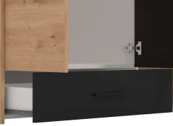 Home affaire Kleiderschrank »Varadero, MIT umfangreicher Innenausstattung, FSC-zertifiziert« Drehtürenschrank mit Spiegel und 1 Schublade, 119 oder 157,5cm breit