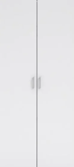 Home affaire Kleiderschrank »Space Drehtürenschrank, Aufbewahrung Kasten Schrank Stauraum« 1 Tür, Platzsparen, schmal, 40 cm Breite, 3 Einlegeböden,