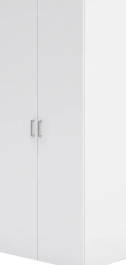 Home affaire Kleiderschrank »Space Drehtürenschrank, Aufbewahrung Kasten Schrank Stauraum« 1 Tür, Platzsparen, schmal, 40 cm Breite, 3 Einlegeböden,
