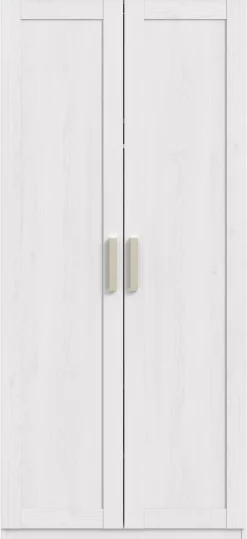 Home affaire Kleiderschrank »BAKKE, Kleiderschrank inkl. 1 Kleiderstange« 1 Stk. tlg. Kleiderschrank, Drehtürenschrank, Graderobenschrank, Mehrzweckschrabnk