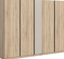 Home affaire Kleiderschrank »BENDINGO, Schlafzimmerschrank, Schrank, Garderobenschrank« OTTO BESTSELLER, Garderobe & Schlafzimmer,230cm breit, Eiche NB, 5türig, 2 Kleiderstangen, 6 Böden, 4 Schubladen