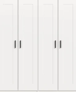 Home affaire Kleiderschrank »Farmsen,Schlafzimmerschrank, Garderobe, Schrank« Schrank-Kombi, Schlafzimmer, Garderobenschrank, Flur,Set best. aus: 2 Kleiderschränken, individuell platzierbar