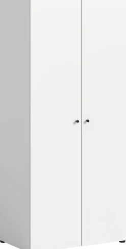 Home affaire Kleiderschrank »BILLINGS, Schlafzimmerschrank, Schrank, Garderobenschrank« OTTO BESTSELLER, Garderobe & Schlafzimmer,Breite 80cm, weiß, 2-türig, inkl. 1 Kleiderstange und 1 Ablageboden
