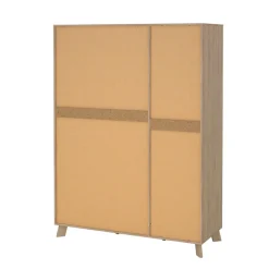 Home affaire Kleiderschrank »Ikast Drehtürenschrank, Spiegeltür, Aufbewahrung, Schrank, Stauraum« 1 Spiegeltür, 2 Türen, 3 Schubladen, Höhe 201 cm, Breite 147 cm