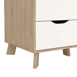 Home affaire Kleiderschrank »Ikast Drehtürenschrank, Spiegeltür, Aufbewahrung, Schrank, Stauraum« 1 Spiegeltür, 2 Türen, 3 Schubladen, Höhe 201 cm, Breite 147 cm