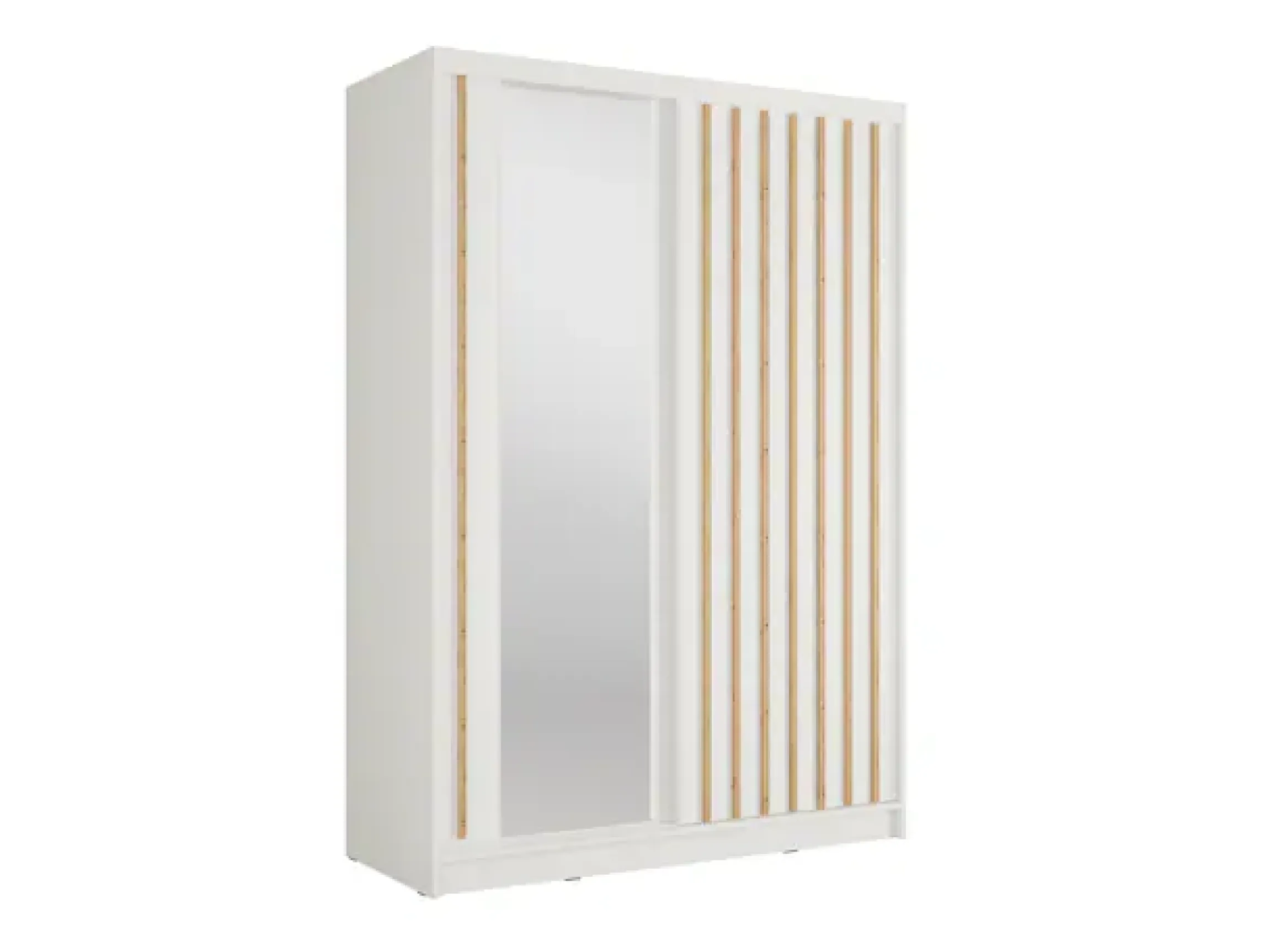 Home affaire Kleiderschrank »VILLEFRANCHE modern mit viel Stauraum, Fächer & Kleiderstange, Spiegel« Garderobe in 3 Breiten (155, 205, 248 cm), erhältlich in 3 Farben