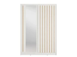 Home affaire Kleiderschrank »VILLEFRANCHE modern mit viel Stauraum, Fächer & Kleiderstange, Spiegel« Garderobe in 3 Breiten (155, 205, 248 cm), erhältlich in 3 Farben